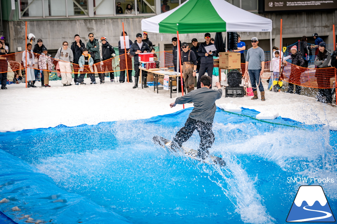 富良野スキー場｜いよいよインターナショナルなイベントに？！春シーズン恒例『第13回 Pond Skimming 池渡り』開催～♪